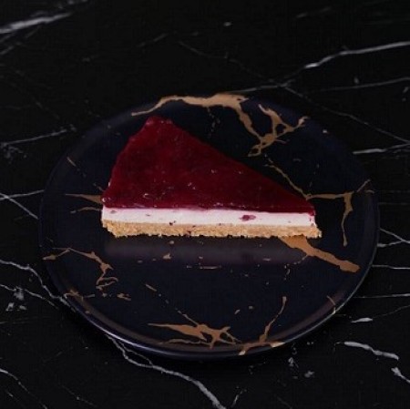 چیزکیک شاهتوت - Blackberry cheesecake